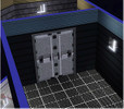 Sims 3 — bank vault door V2 by oldmember_F5544 — Hi, This is my first Sims (3) mod. It's a double vault door. It secures