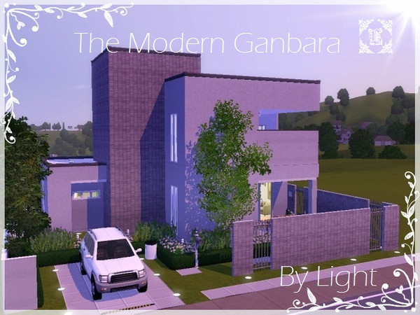 Sims 3 — The Modern Ganbara by LightSide93 — Yet another new modern. However, this is a re-creation of one of my favorite