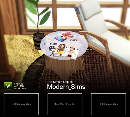Sims 3 — Clutter Mags - Vogue by Modern_Sims — 