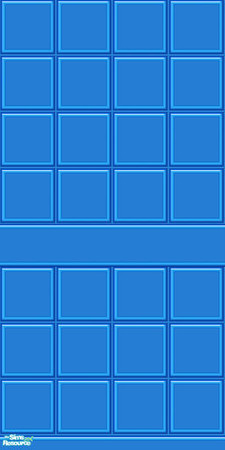 Sims 2 — Bright Squares - Blue Tiles by earthgirluk03 — Cool blue tiles, great for any interior!