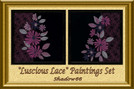 Sims 3 — S66 - Luscious Lace Paintings Set by shadow66 — Two beautiful paintings called 'Luscious Lace', brought to you