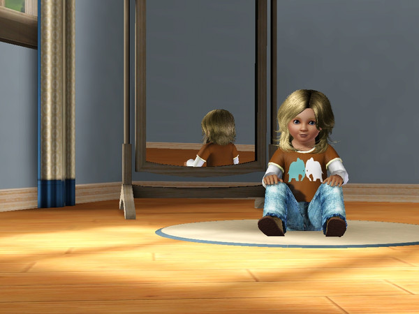Sims 3 — Toddler Elephant Tee. by Sophiee536 — New Toddler Elephant Tee For Female &amp; Male. Recolorable In 3