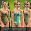 Sims 3 — Classic 'Marilyn' swimsuit by JellyDesigns — Inspired by Marilyn Monroe, high quality - Enjoy! 