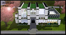Sims 3 — Black and White Mansion by oldmember_cava_no — This house is pretty big and it's able to stay around 6-8 Sims in