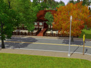 Sims 3 — Die drei Chinesen by philfloyd — An asian Restaurant with a nice garden in front of it.