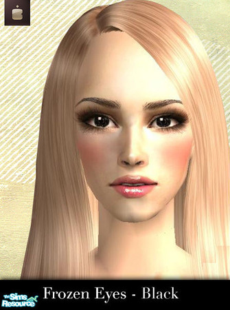 Sims 2 — Frozen Eyes - Black by haiduong — A set of 8 realistic eye colors. Enjoy.