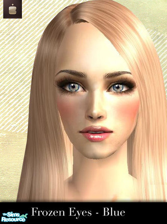 Sims 2 — Frozen Eyes - Blue by haiduong — A set of 8 realistic eye colors. Enjoy.