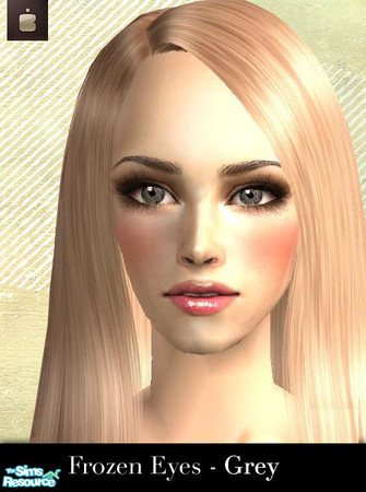 Sims 2 — Frozen Eyes - Grey by haiduong — A set of 8 realistic eye colors. Enjoy.