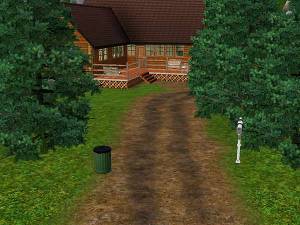 Sims 3 — Fletchwood Hut by Mikey_Gee — Nestled away in the hills outside of town, Fletchwood hut is a brilliant place