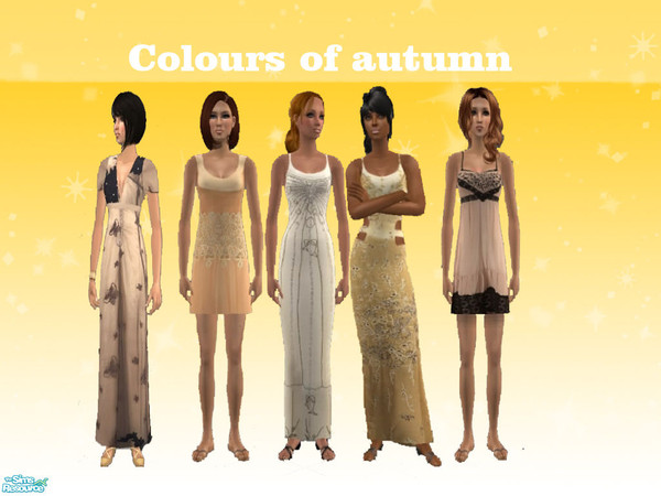 Sims 2 — Autumn colours by theangeliquemonte — In autumn,leaves are failing and rains are raining.Here\'s the perfect
