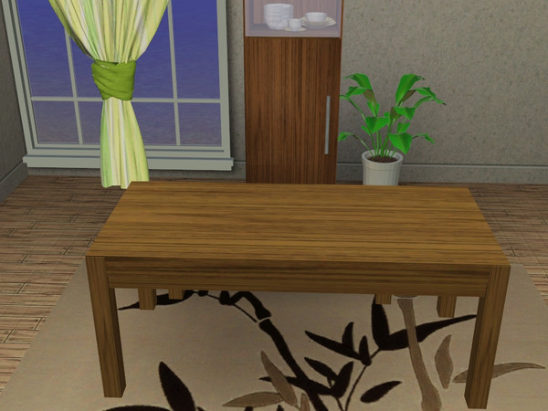 Sims 3 — Diningroom Florence Table by CaliDea — Diningroom Florence Table