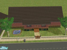 Sims 2 — The Grand Cottage by purplejellystalker — The name explains it all! The Grand Cottage features a lovely bedroom,