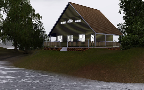 Sims 3 — The Brookside by peachy146 — The perfect little starter home for your single sims! This one bedroom one bath