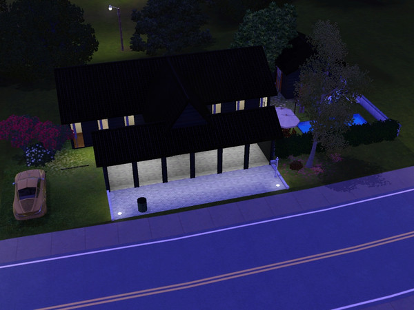 Sims 3 — Big Lane by maryeri89 — 2 dorms, kitchen, pool and exterior livingroom