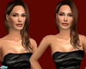 Sims 2 — Angelina Jolie by Oceanviews — American actress and Goodwill Ambassador for the United Nations High Commissioner