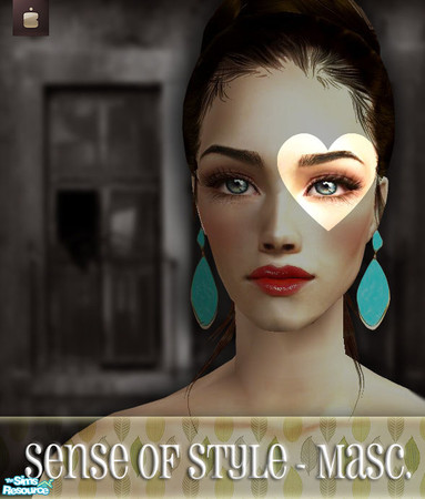 Sims 2 — Sense Of Style - Intense Lashes Mascara by haiduong — This mascara make your sim\'s lashes look so irresitible.