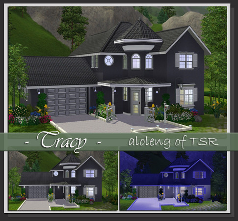 Sims 3 — Tracy by aloleng — WA expansion pack is needed. 