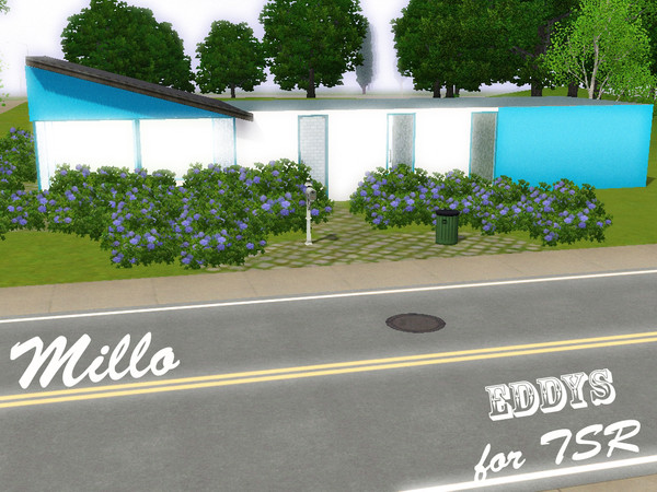 Sims 3 — Millo by eDDys for TSR by eddys — Small and cosy starter house for a couple or family with one kid. It has a