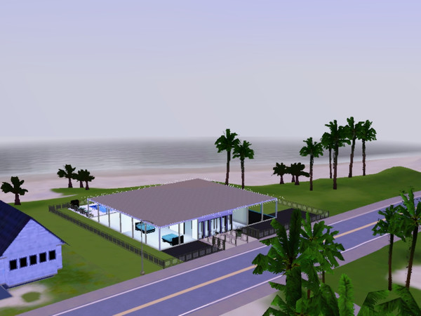 Sims 3 — Nothing to Hide by SimsContact — "This beautiful beach house may be revealing, but this house has no