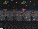 Sims 2 — Sculpture The Grox v1.1 by djgabe — Sculpture The Grox of the game Spore,in v1.1 includes four different poses,