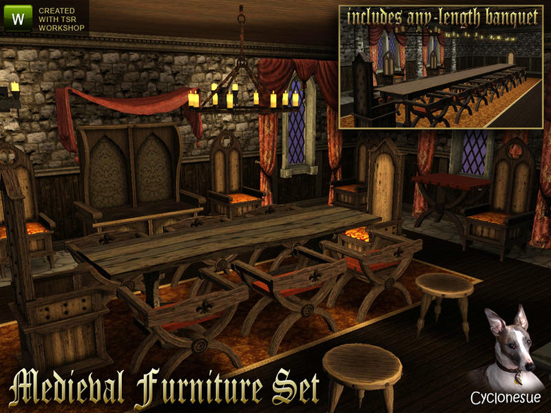 Cyclonesue S Medieval Furniture