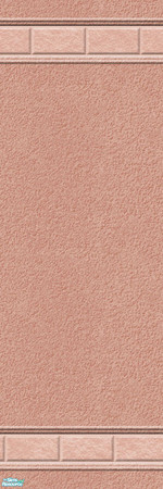 Sims 2 — Studio K Stucco 04 - NEW - Salmon by StudioKhagerks — 