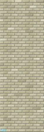 Sims 2 — Studio K Brick - NEW - Parchment by StudioKhagerks — 