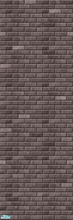Sims 2 — Studio K Brick - UPDATED - Plum Brown by StudioKhagerks — 