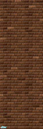 Sims 2 — Studio K Brick - UPDATED - Chocolate by StudioKhagerks — 