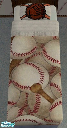 Sims 2 — Dugout Bedroom - Bedding by Riverwillows — Great bedroom featuring hand-me-down weathered oak furniture, and