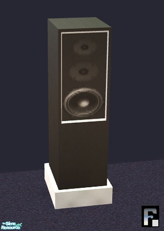 Sims 2 — Fremont Living - Speaker by SaeraMaples — Comfortable and modern living area.