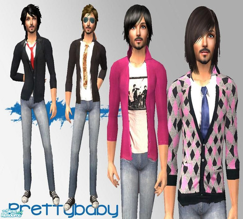 Sims 2 — Trendy Guyz by pretty_baby — Hello. Its been a while since i made some male clothing so here it is. Mesh is