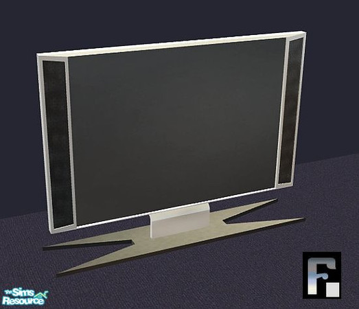 Sims 2 — Fremont Living - Television by SaeraMaples — Comfortable and modern living area.