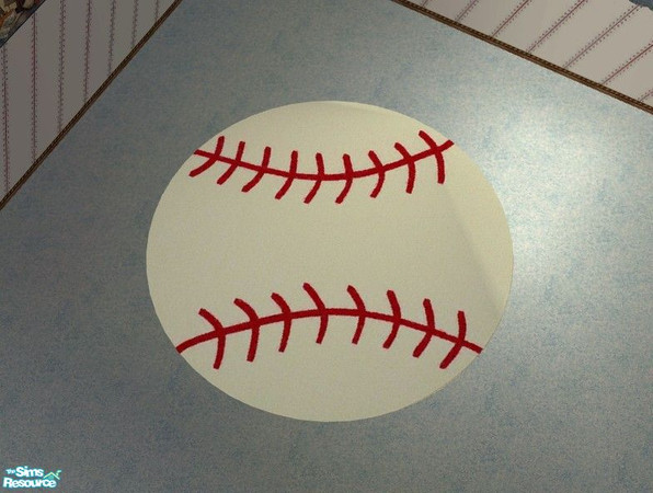 Sims 2 — Dugout Bedroom - 3x3 Round Rug by Riverwillows — Great bedroom featuring hand-me-down weathered oak furniture,