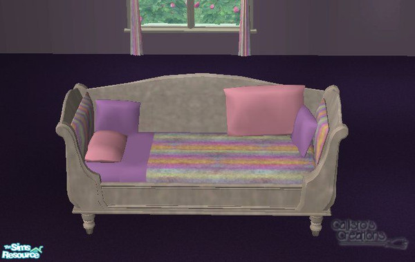 Sims 2 — Calli_S2AT4_Chez Moi teen bedroom - Single Daybed by Callisto149 — Another recolor of phoenix_phaerie\'s awesome
