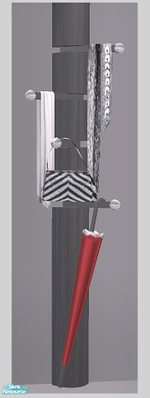 Sims 2 — Sunair T389 CMO Stand (black) by Sunair — Sunair T389 CMO Stand (black) of CMO Entrance - Recolor set 1. The two