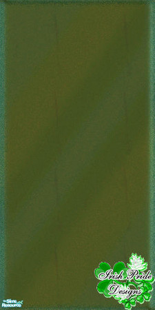Sims 2 — Greek Green Marble Wall by Irish Pride — This wall is constructed from thick emerald marble to match the set.