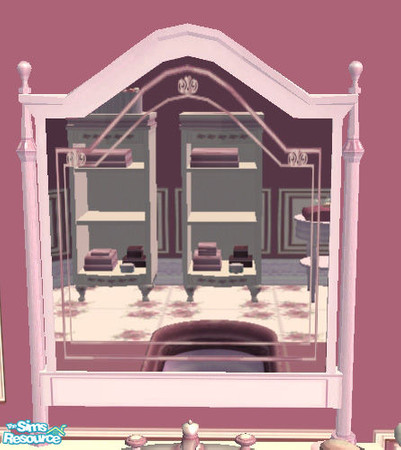 Sims 2 — Haille Bathroom-Mirror by Cloisonne — 