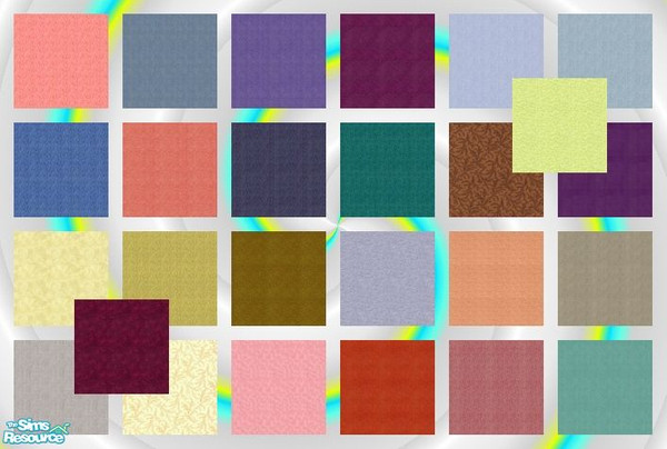 Sims 2 — Colorful Plush Carpet Set by sweetokie80 — Just a set of plush carpets in a variety of shades and colors. 