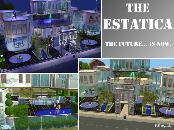 Sims 2 — The Estatica by Alyosha — Welcome! This lot was made by request of estatica, the author of "The Enchanted