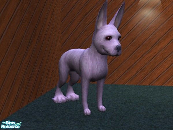 Sims 2 — Evil Easter Bunny by TabbyDragon — Prepare for Easter with this sinister, pink rabbit. His evil grin will make