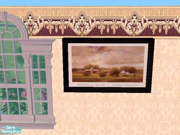 Sims 2 — Spring Pastures by drewsoltesz — A recolour of the Sims 2 object \'That Place Over There\' ~~No EPs needed~~