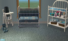Sims 2 — Blue Paw-Crafted Nursery by obsessedwithmuse — Based off of the Free time Paw-Crafted teddy bears. This is the
