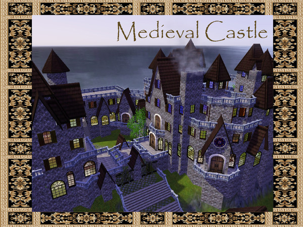Sims 3 — Medieval Castle by OliBean123 —  Are you a king or queen in search of a new home? Do you have a large family?