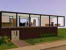 Sims 3 — 3 Dominion Point Road by jetty — A big chocolate brown box with plenty of windows - a great place to live!