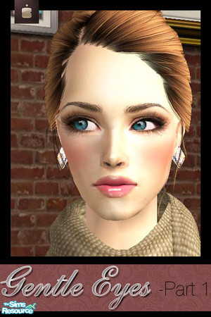Sims 2 — Gentle Eyes Collection - Part 1 - Royal Blue by haiduong — This is a set of 8 eye colors and you can see that