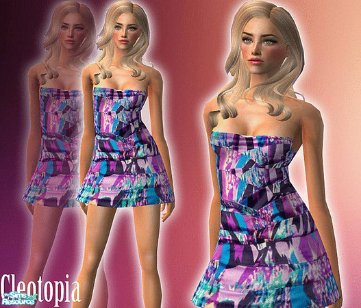 Sims 2 — Mango Dresses - Purples by TSR Archive — Enjoy!