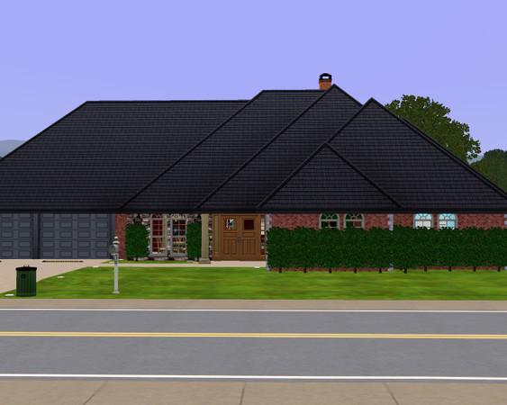 Sims 3 — 299 Skyborough Blvd by ReesetheBeast — 3 BR 3 BA, large family room and 2 car garage
