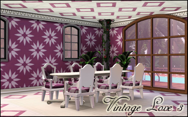 Sims 3 — Vintage Love III by TSR Archive — By Pralinesims -under Theme