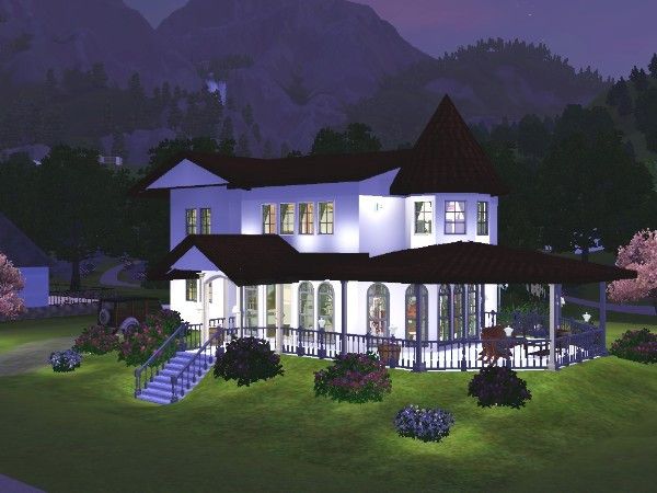 Sims 3 — Robins Victorian Home 2 by drib_ydal — A refurbished Victorian style Villa surrounded by a sizeable mature